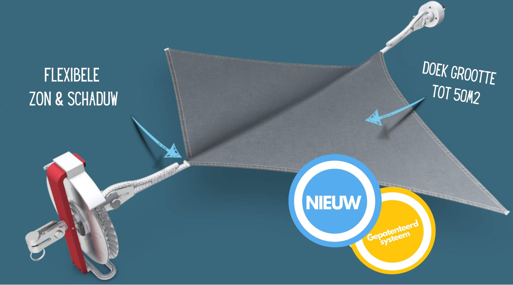 ZONZ FlexZ | Betaalbaar alternatief voor dure oprolsystemen