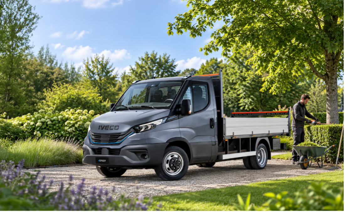 IVECO eDaily: de elektrische bedrijfswagen tot 7,2 ton