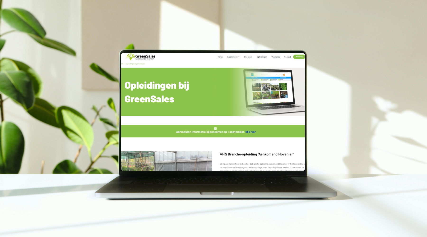 Word hovenier met de VHG Branche-opleiding ‘Aankomend Hovenier’