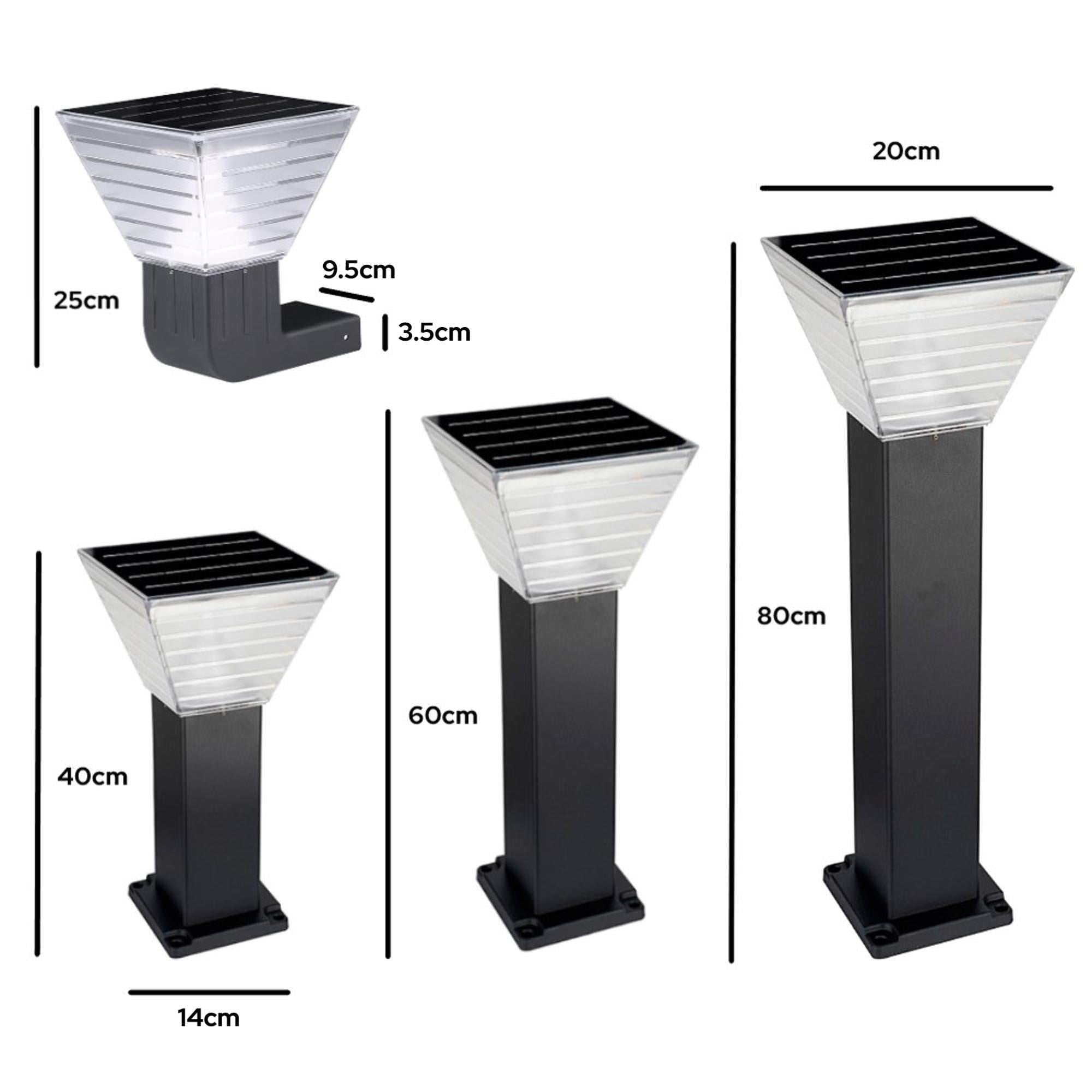 Iplux® Solar Lamp Staand Berlin 60cm