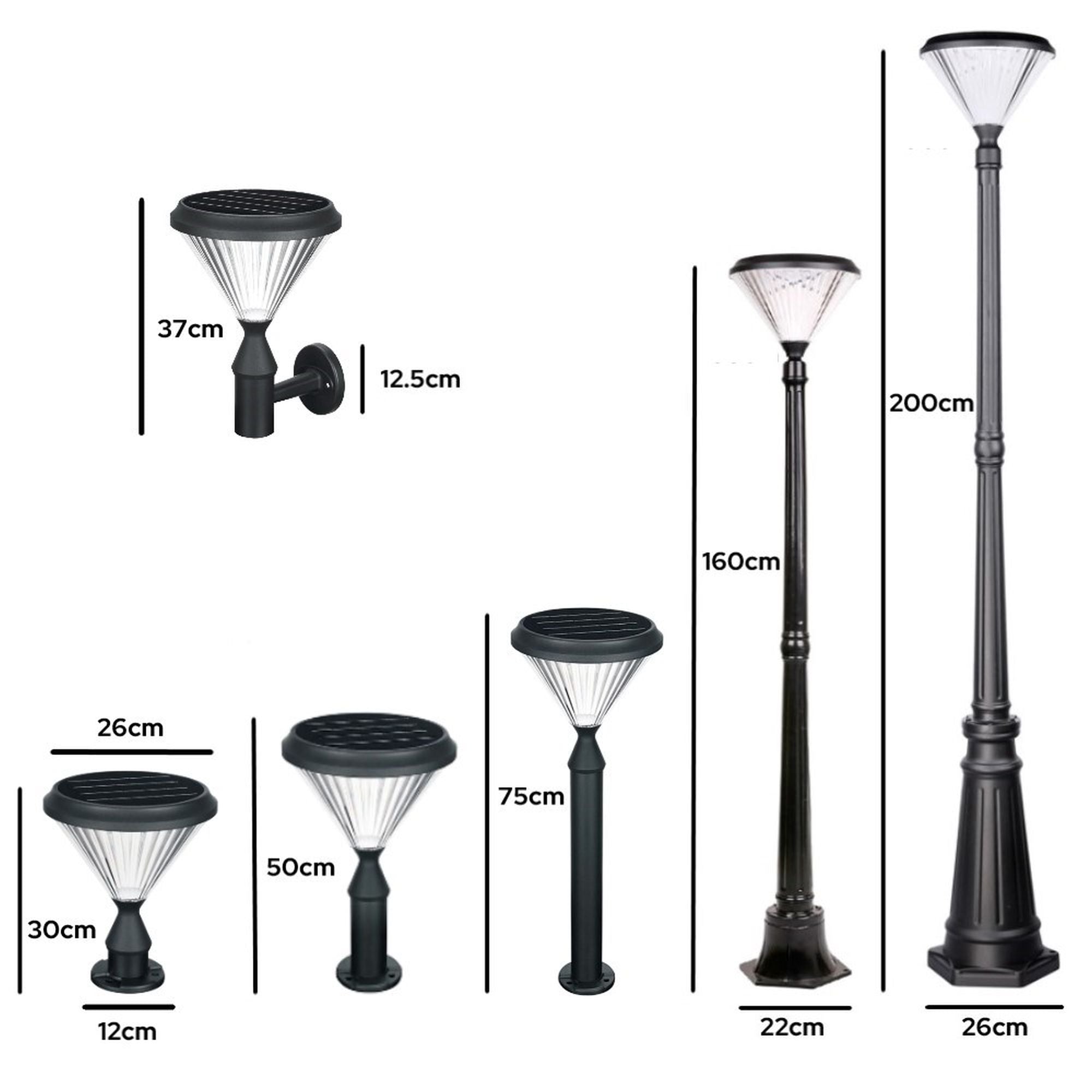 Iplux® Solar Lamp Staand Paris 50cm