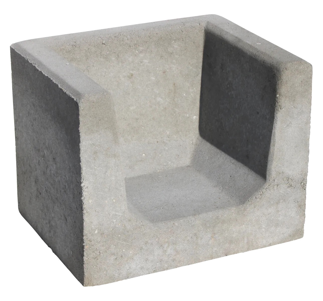 Hoek U-element 40x50x40 Grijs