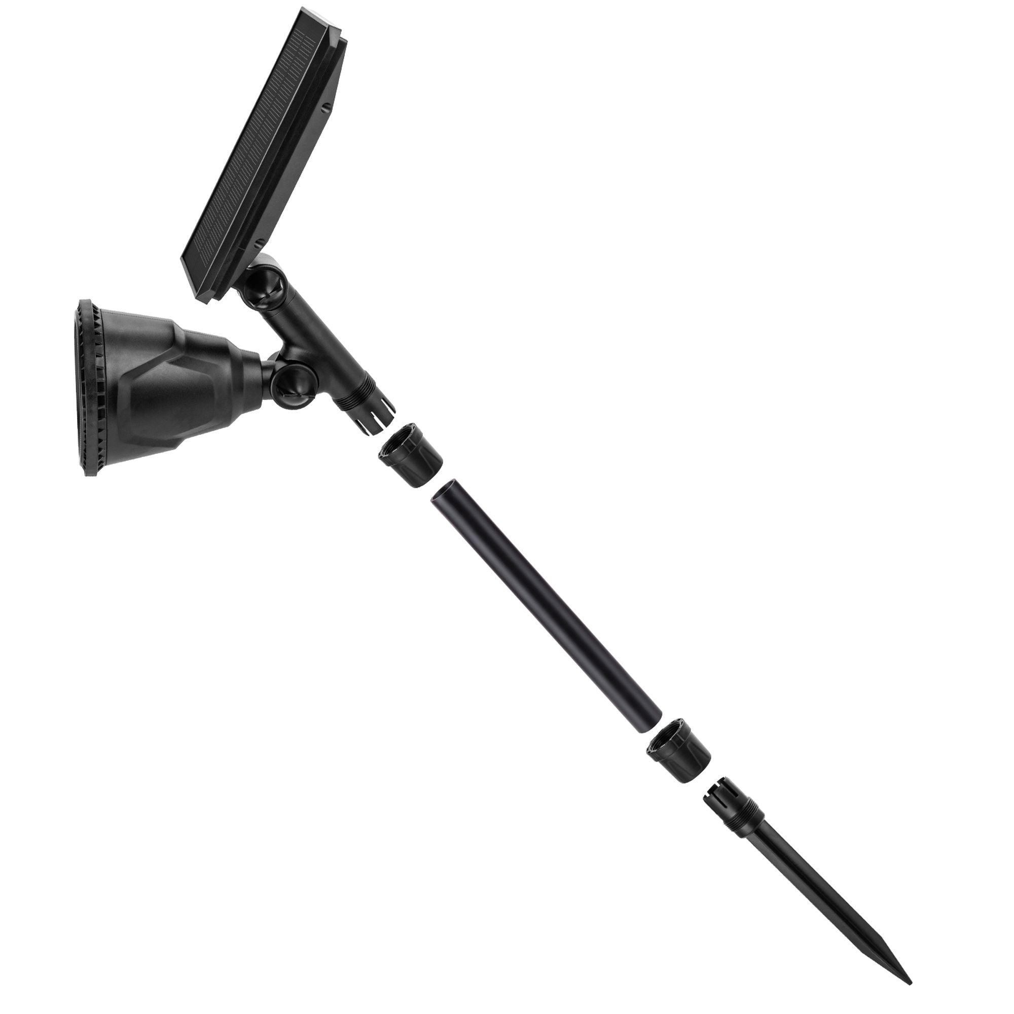 Iplux® Solar LED Tuinspot Pro Performance 600 lumen