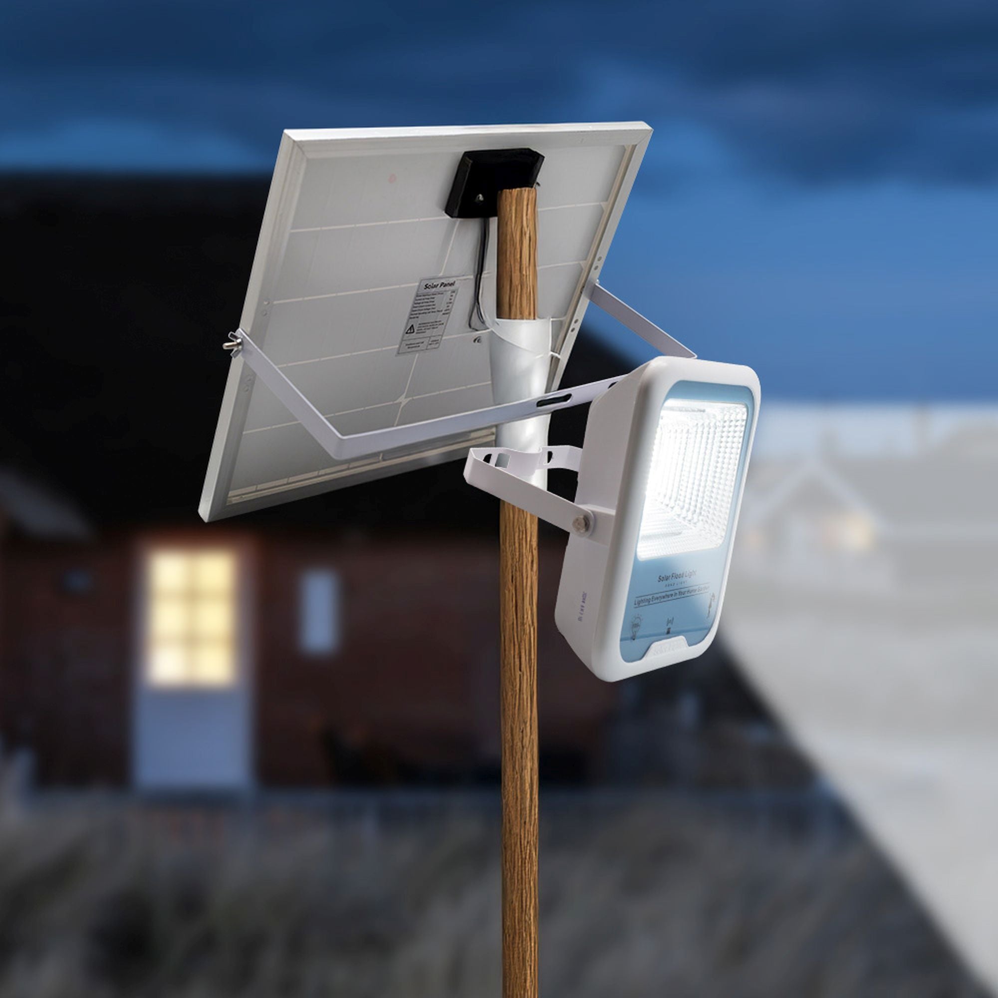 Iplux® Solar LED Schijnwerper PowerBeam Elite 4000lm