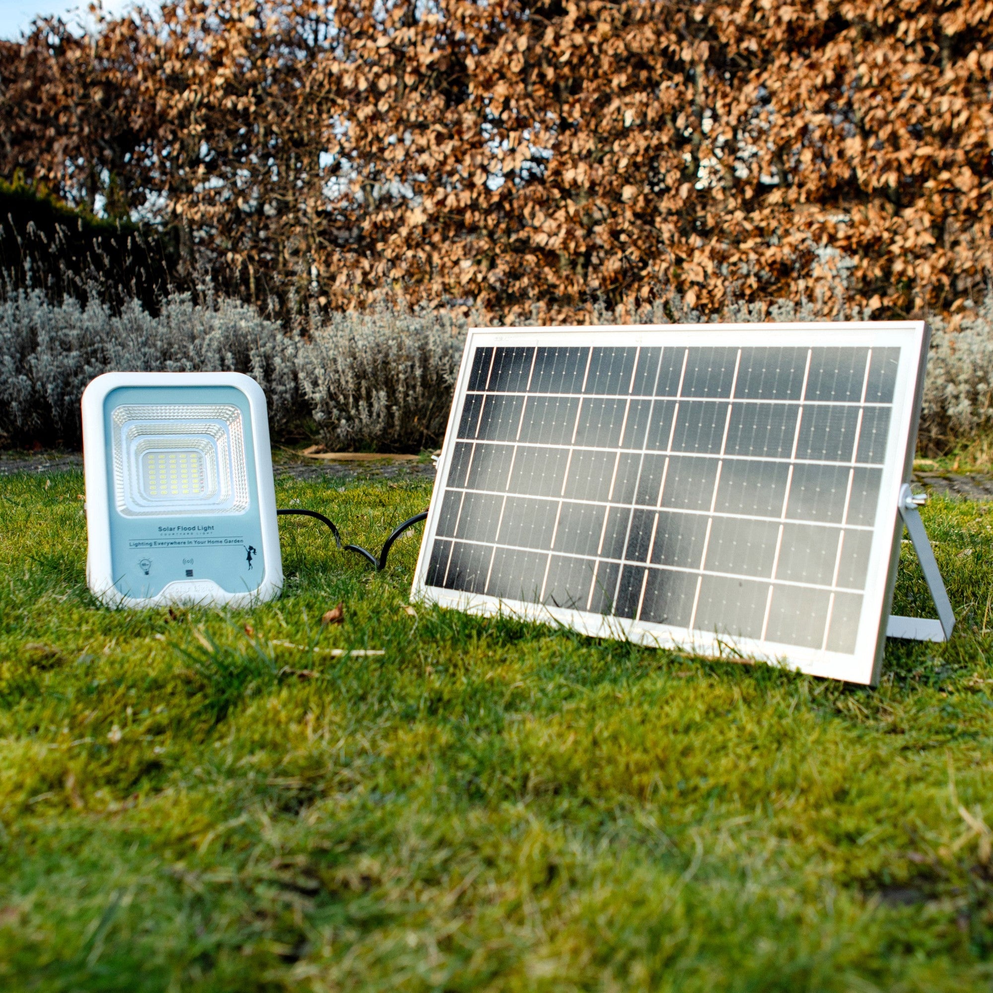 Iplux® Solar LED Schijnwerper PowerBeam Pro 2400lm