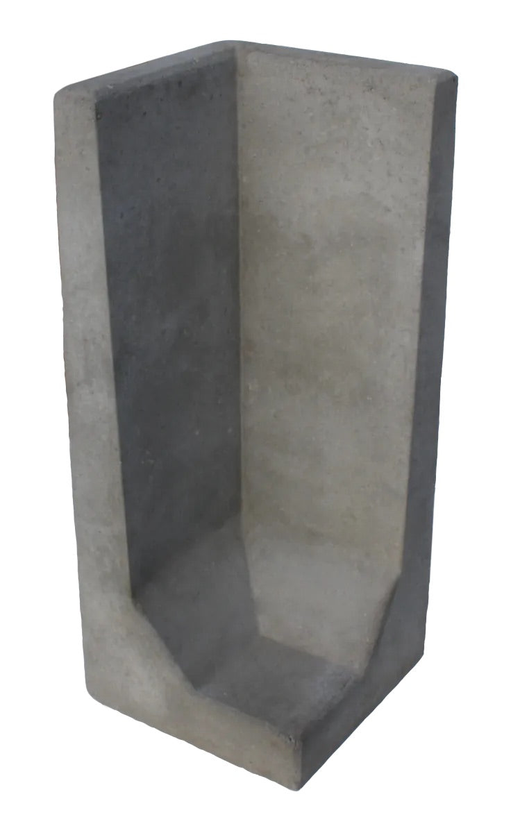 Hoek L-element 100x40x40 Grijs