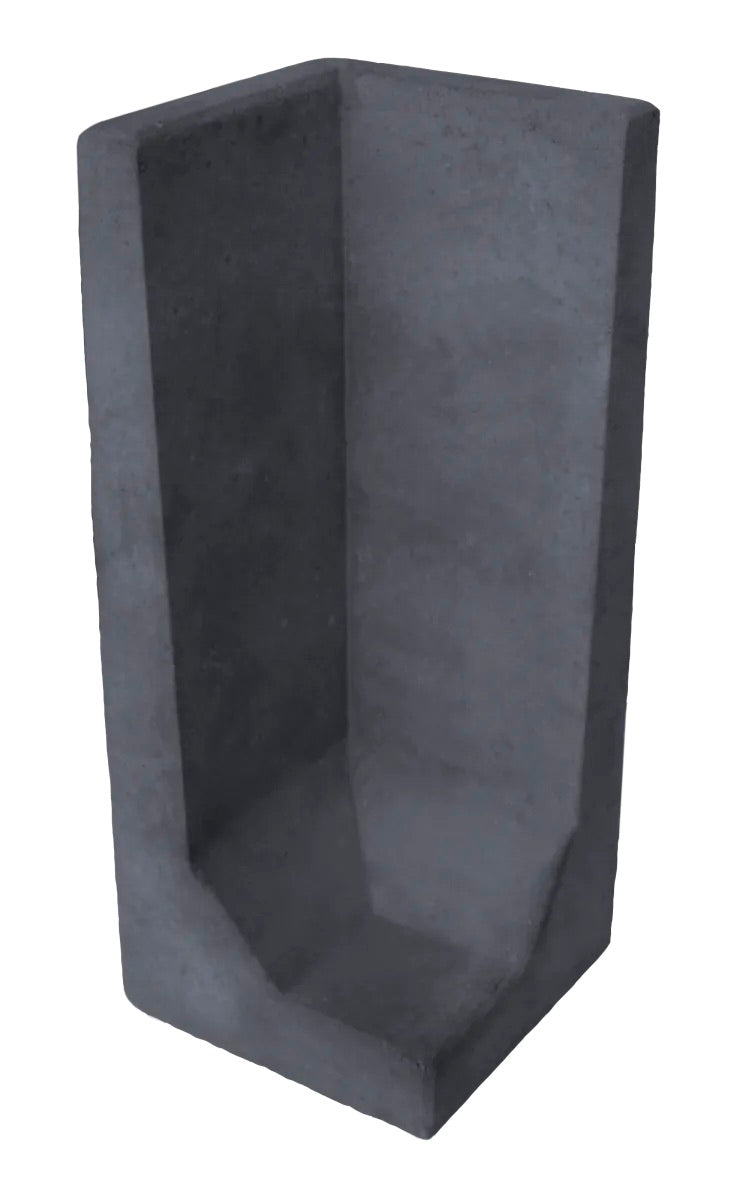Hoek L-element 100x40x40 Antraciet