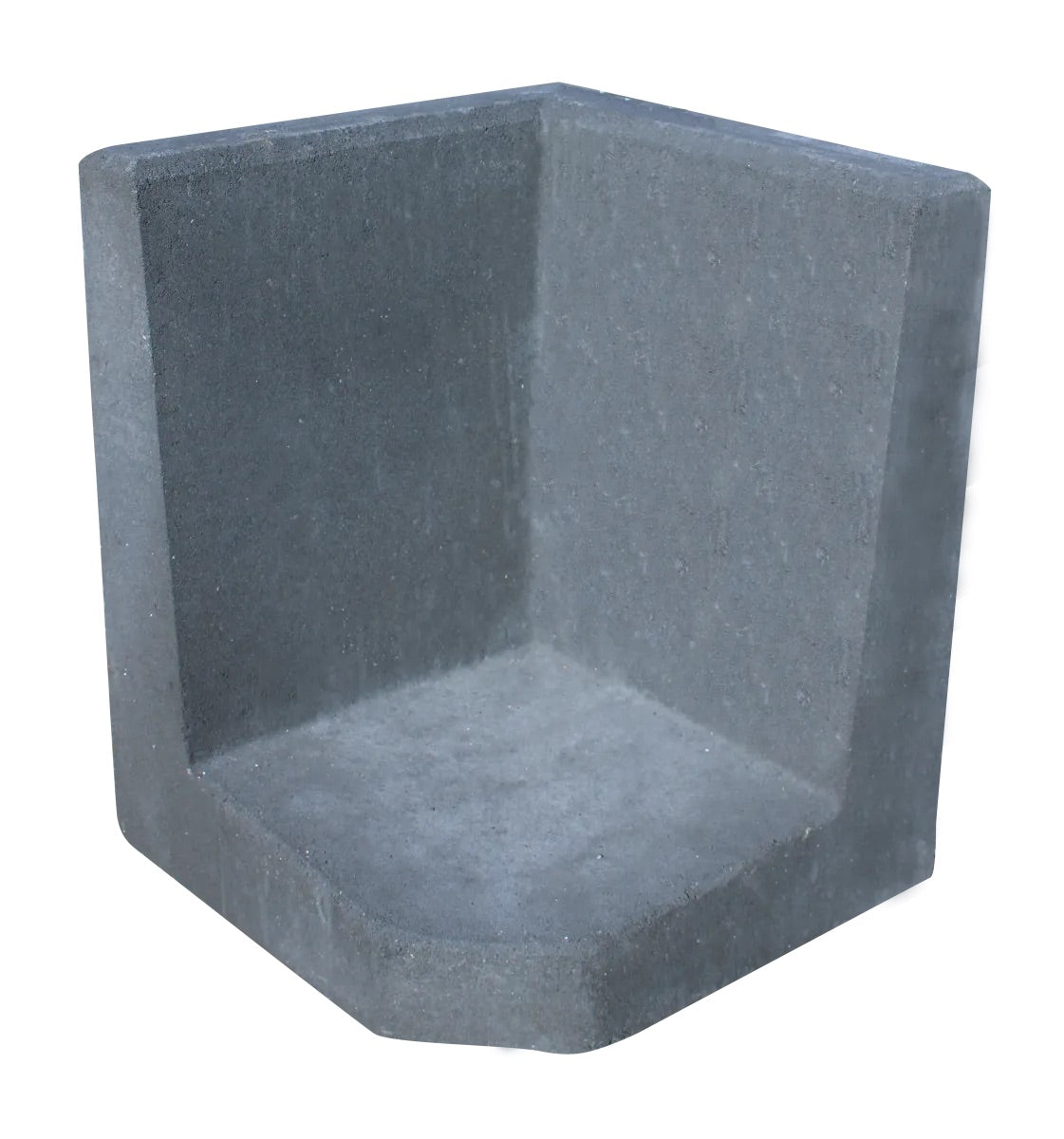 Hoek L-element 50x40x40 Antraciet