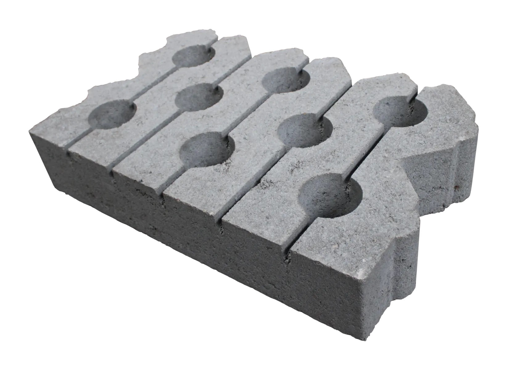 Grasbetontegel type J 40x60x12(60 cm. zijde vlak bovenzijde vlak) K85912 klasse B BK15 GRN