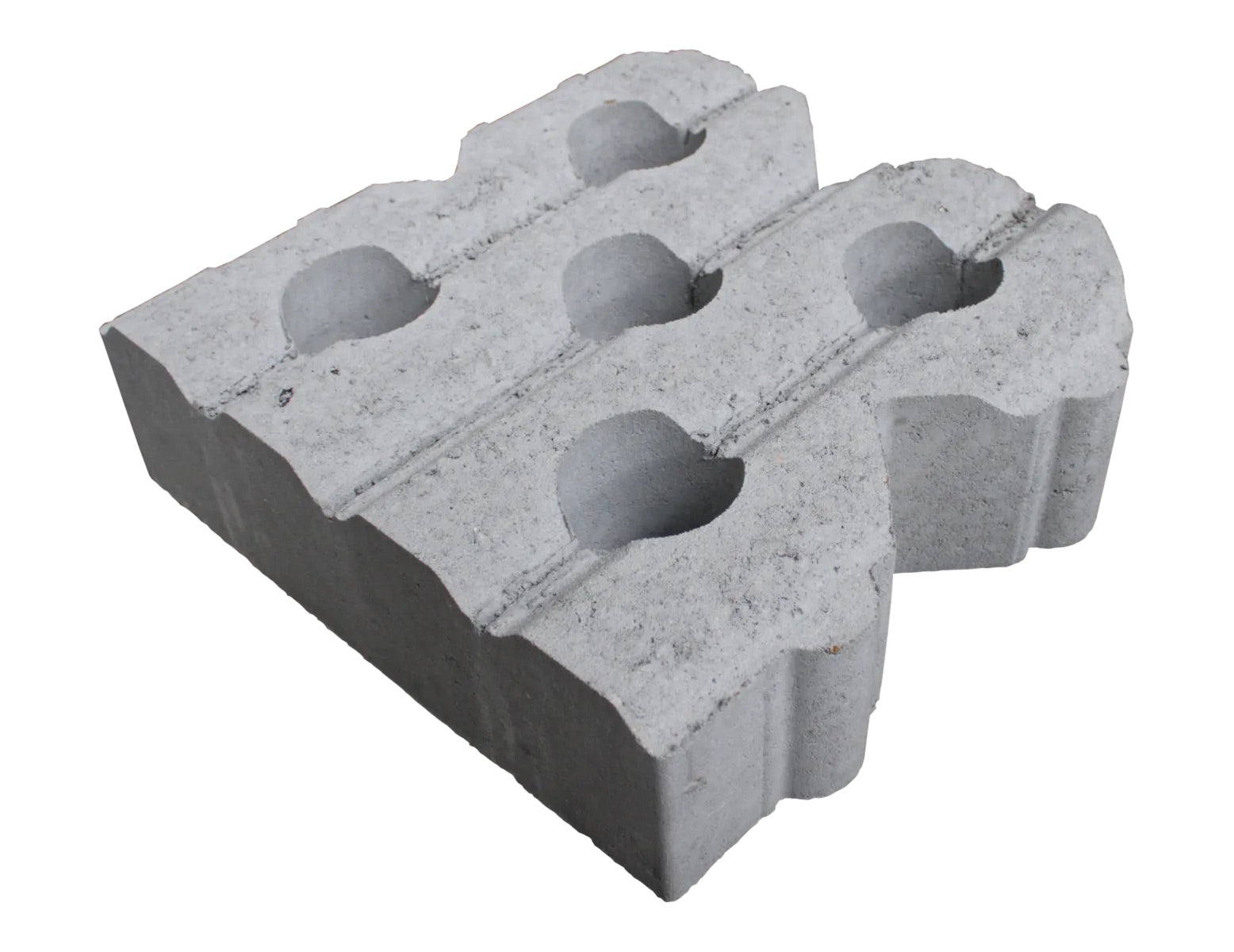 Grasbetontegel type L 40x40x12(40 cm. zijde vlak) K85912 BK25 GRN