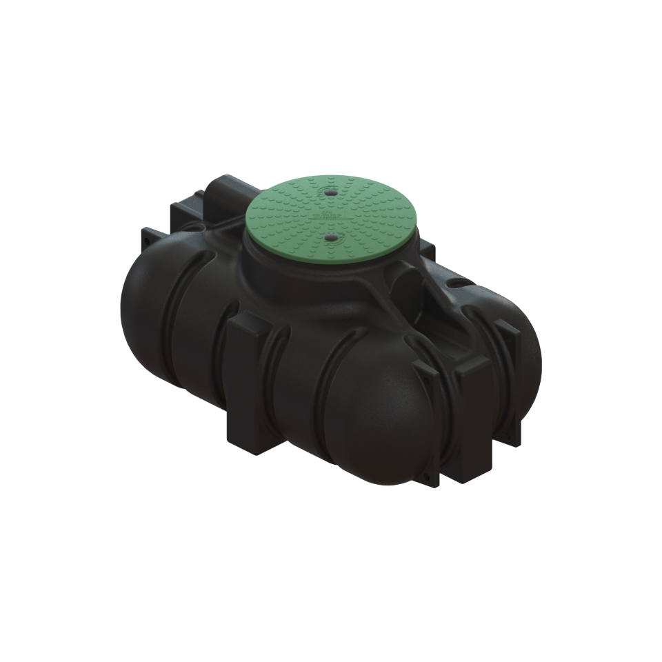 CPX wateropslagtank 1350L laag model
