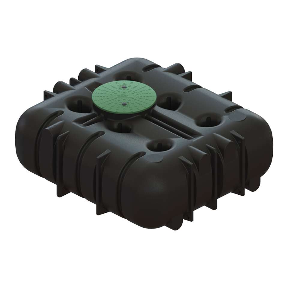 CPX wateropslagtank 4000L laag model