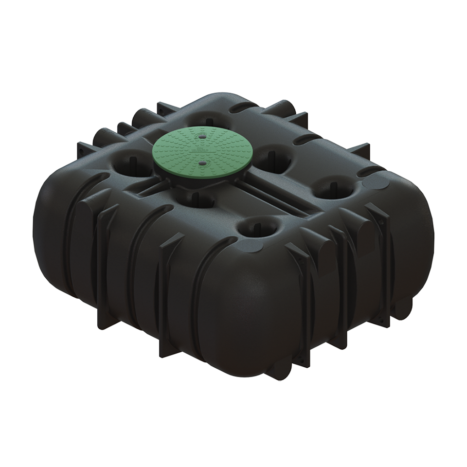 CPX wateropslagtank 5000L laag model