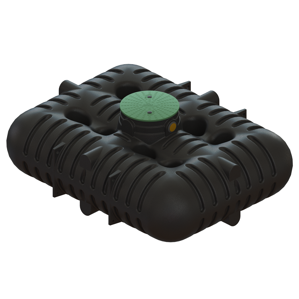 CPX wateropslagtank 6000L laag model