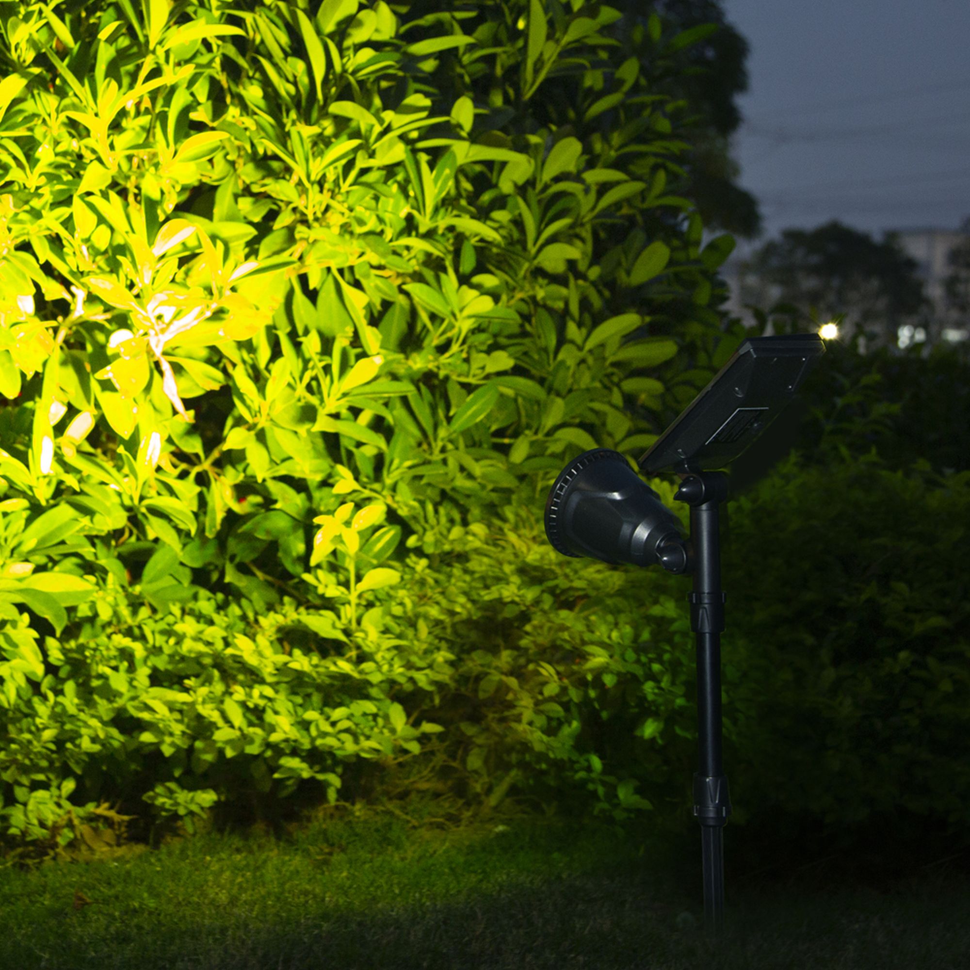 Iplux® Solar LED Tuinspot Pro Performance 600 lumen