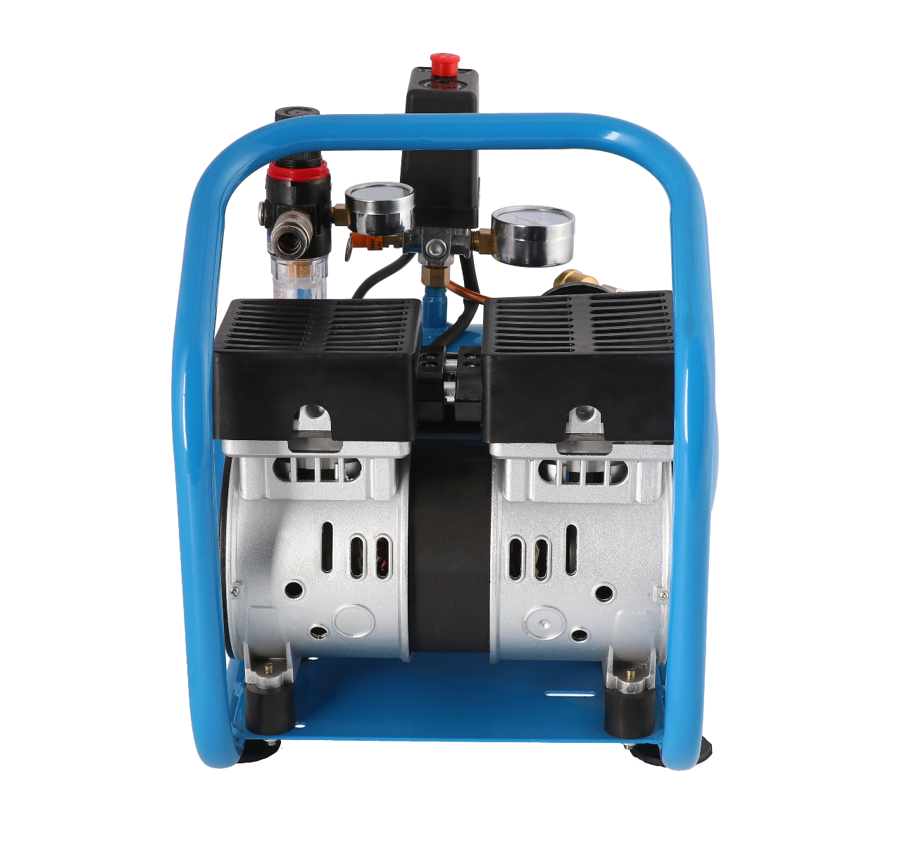 Stille Olievrije Compressor L 6-95 8 bar 0.6 pk 76 l/min 6 l