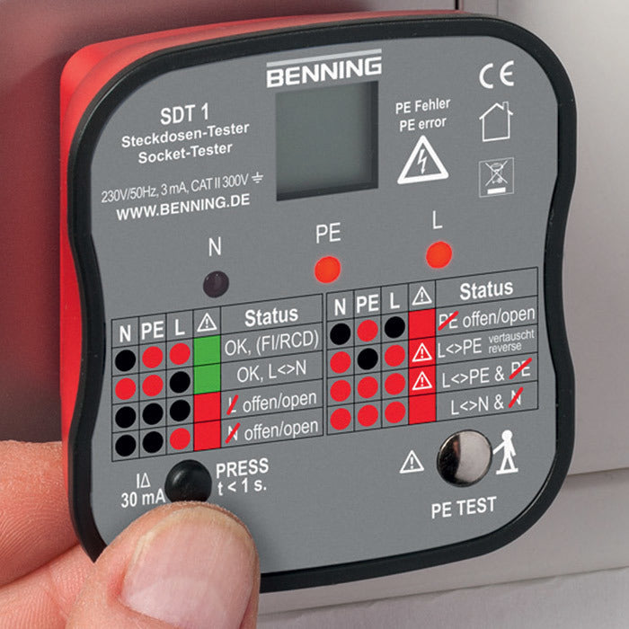 BENNING SDT 1 Stekkerdoostester