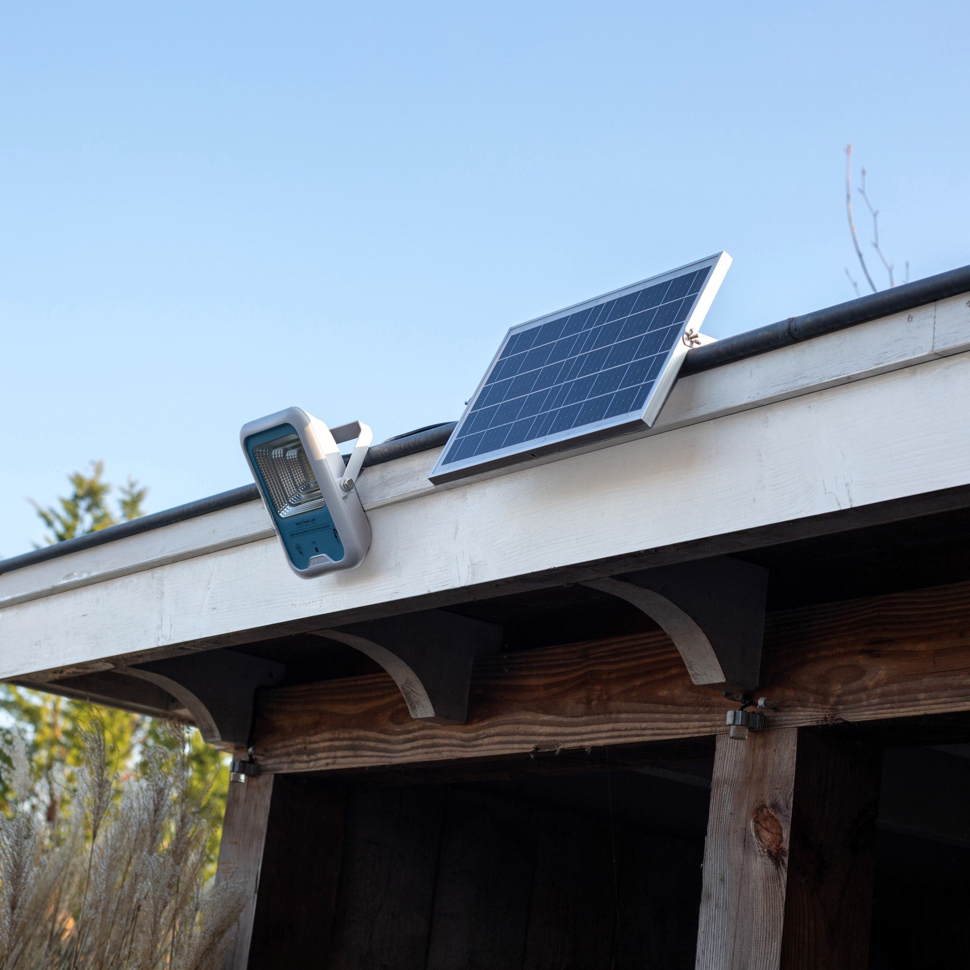 Iplux® Solar LED Schijnwerper PowerBeam Pro 2400lm