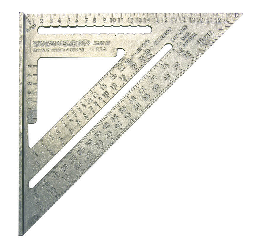 Swanson Metrische Speed® Square 5-in-1 Tool