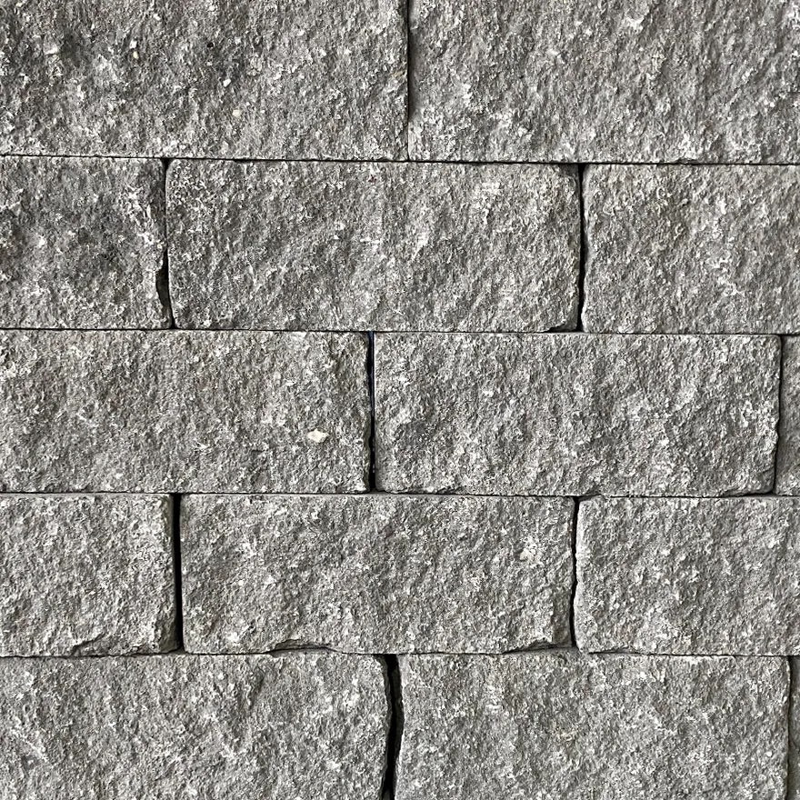 Wallblock Split 10x10x40 Grijs