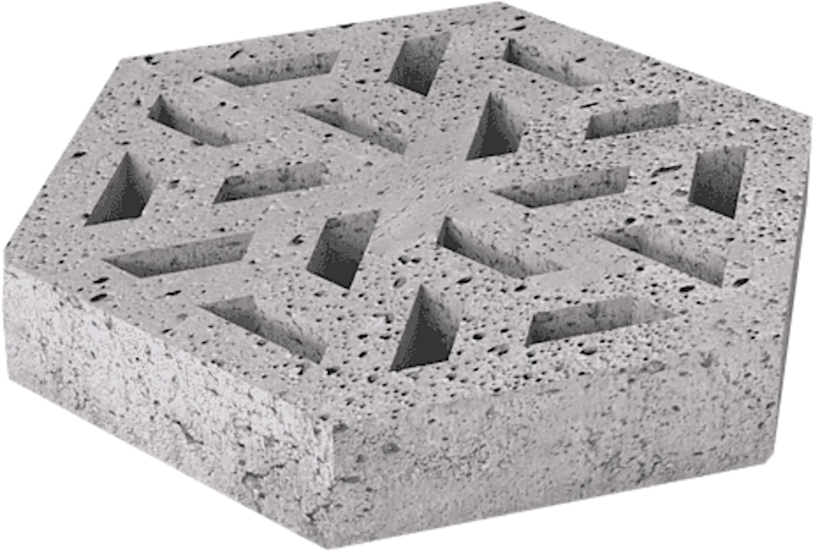 Schellevis Oudhollands Eco-Tegel 37,5x37,5x7 Grijs