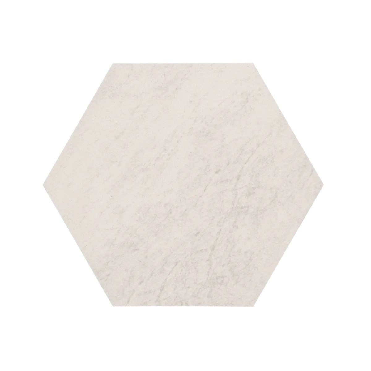 Staptegel Hexagons e60x52x2 Quarzite Bianca