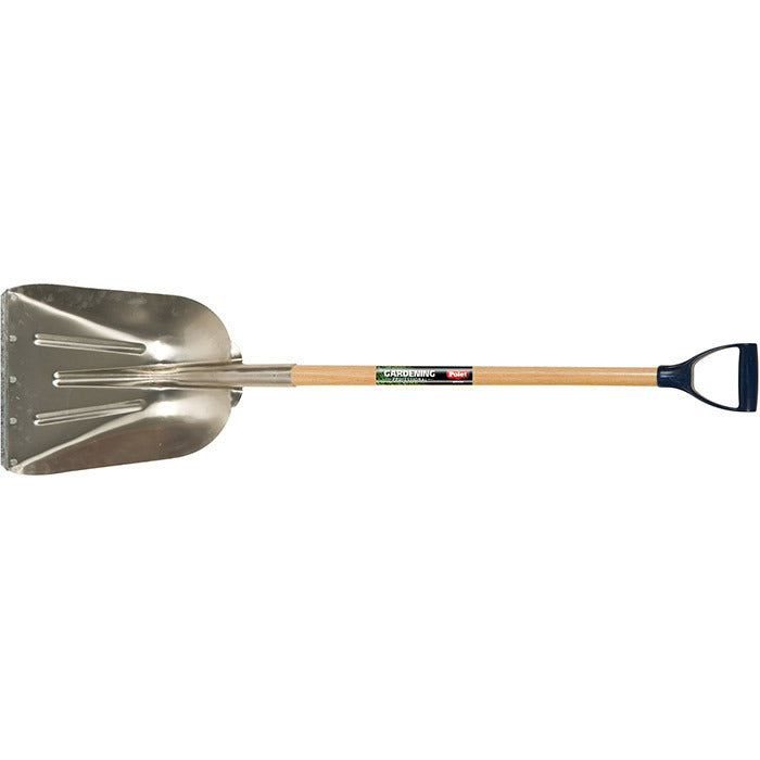 Polet Graanschop Alu 410x330mm met Essen D-steel 95cm (voorzien van slijtstrip)