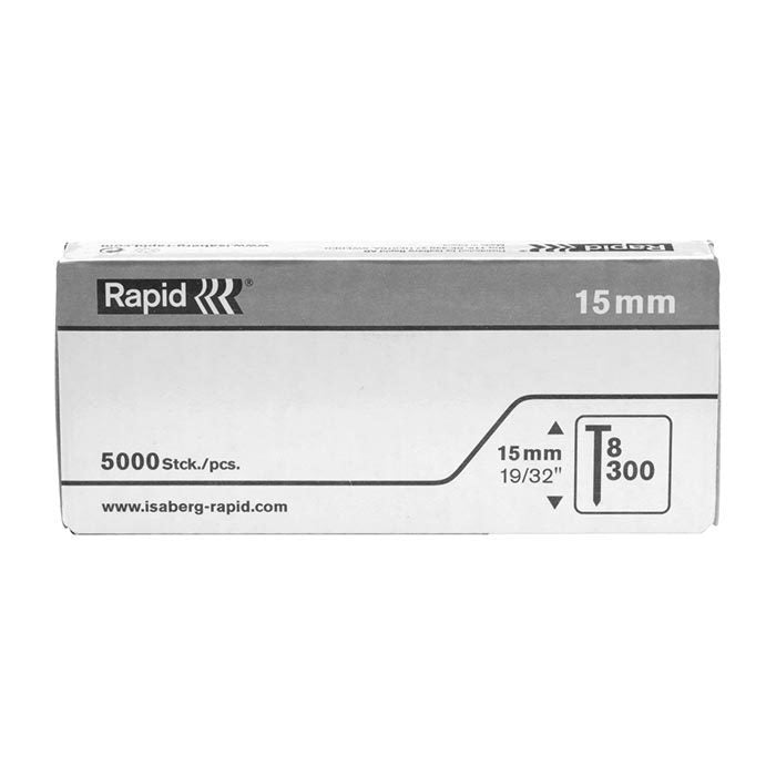 Rapid Nagels 8/15mm Gegalvaniseerd in doos (5000 stuks)