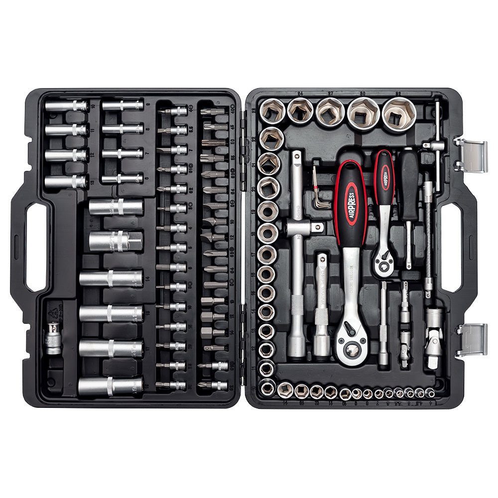 Professionele Doppenset 94-dlg 1/2 + ¼
