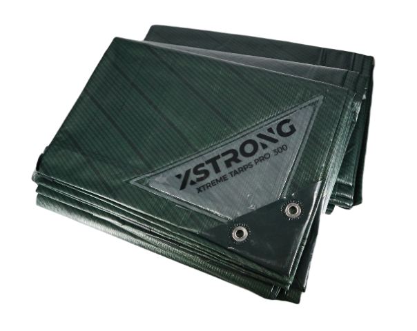 Xstrong Afdekzeil 6x8 Pro 300 Groen