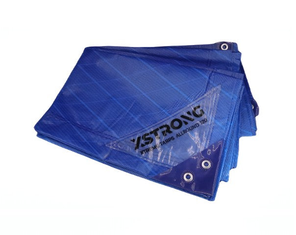 Xstrong Afdekzeil 6x8 Allround 120 Blauw