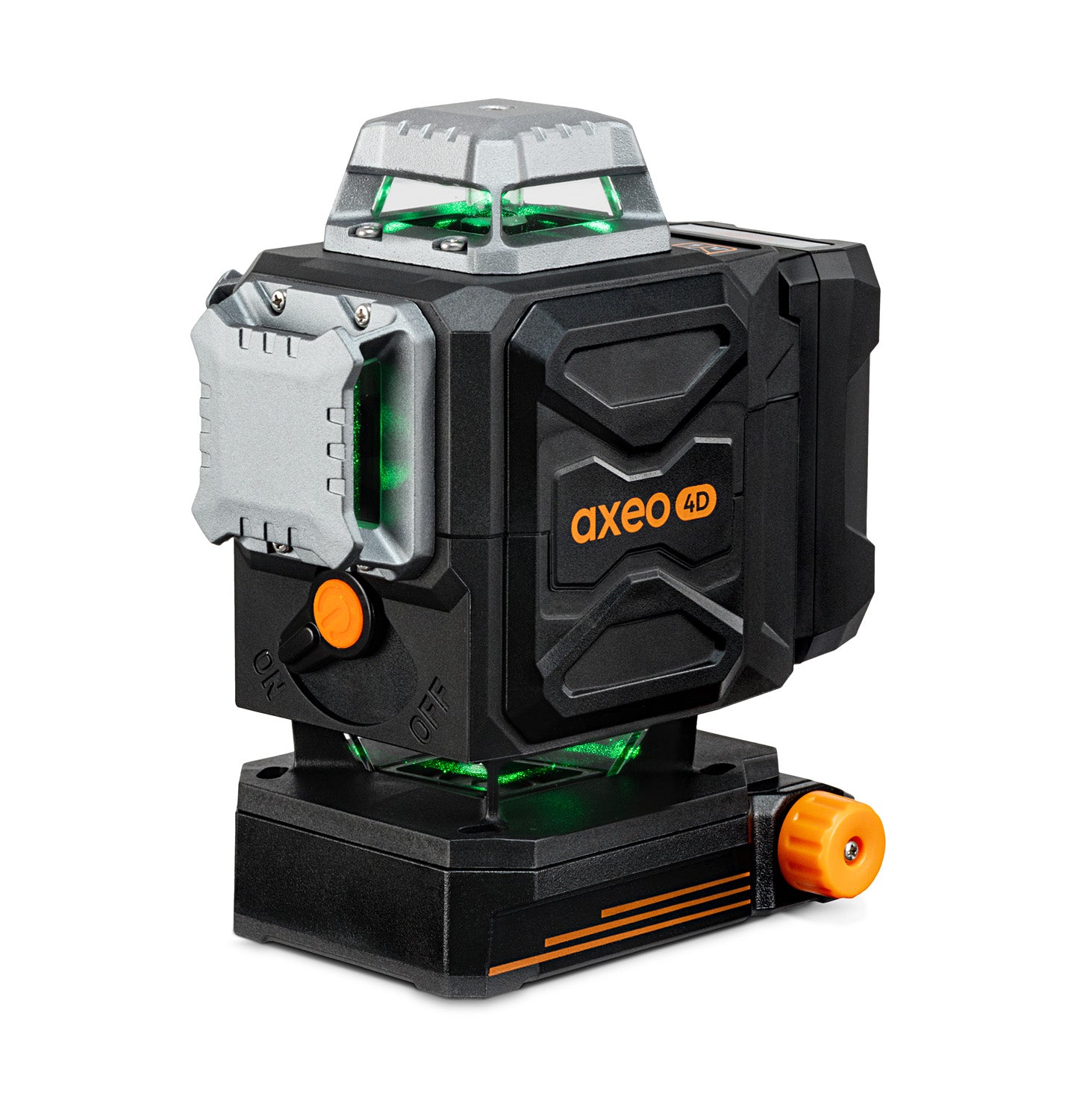 Axeo 4D - De veelzijdige laser met 2 horizontale laservlakken - voor plafond- en vloerwerkzaamheden