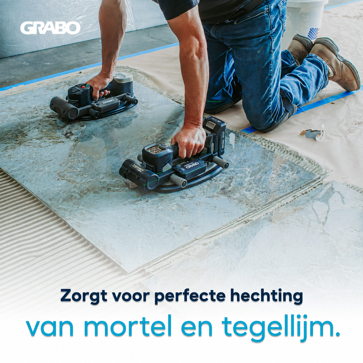GRABO Tile Vibration Tool