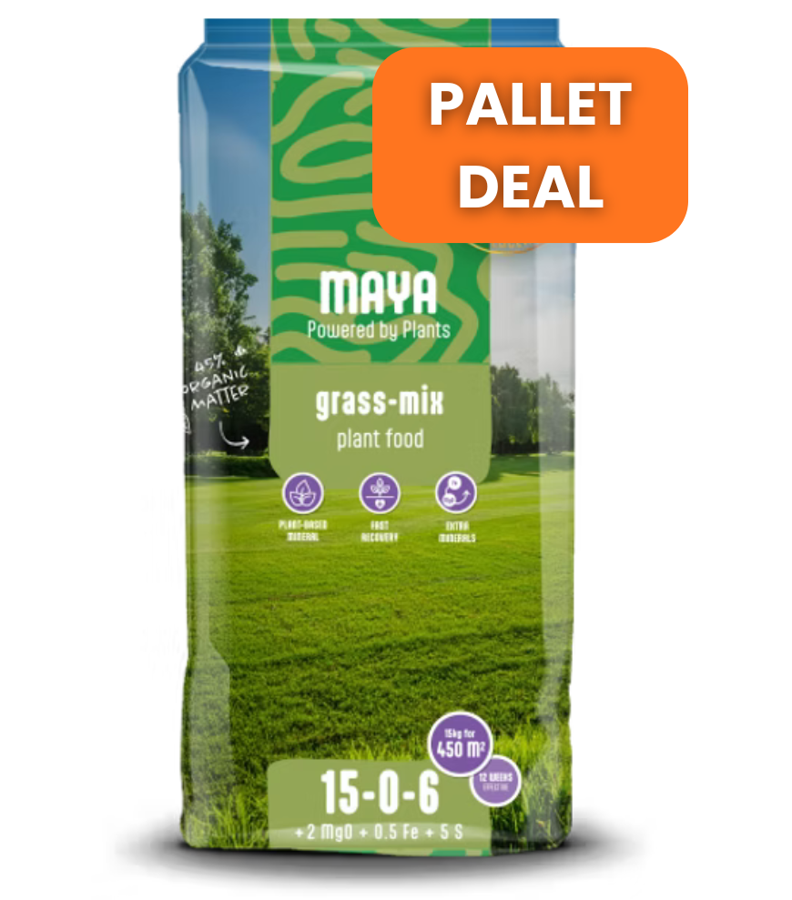 Maya Grass Mix 15-0-6 + 0,5Fe + 2MgO + 5S kruimel