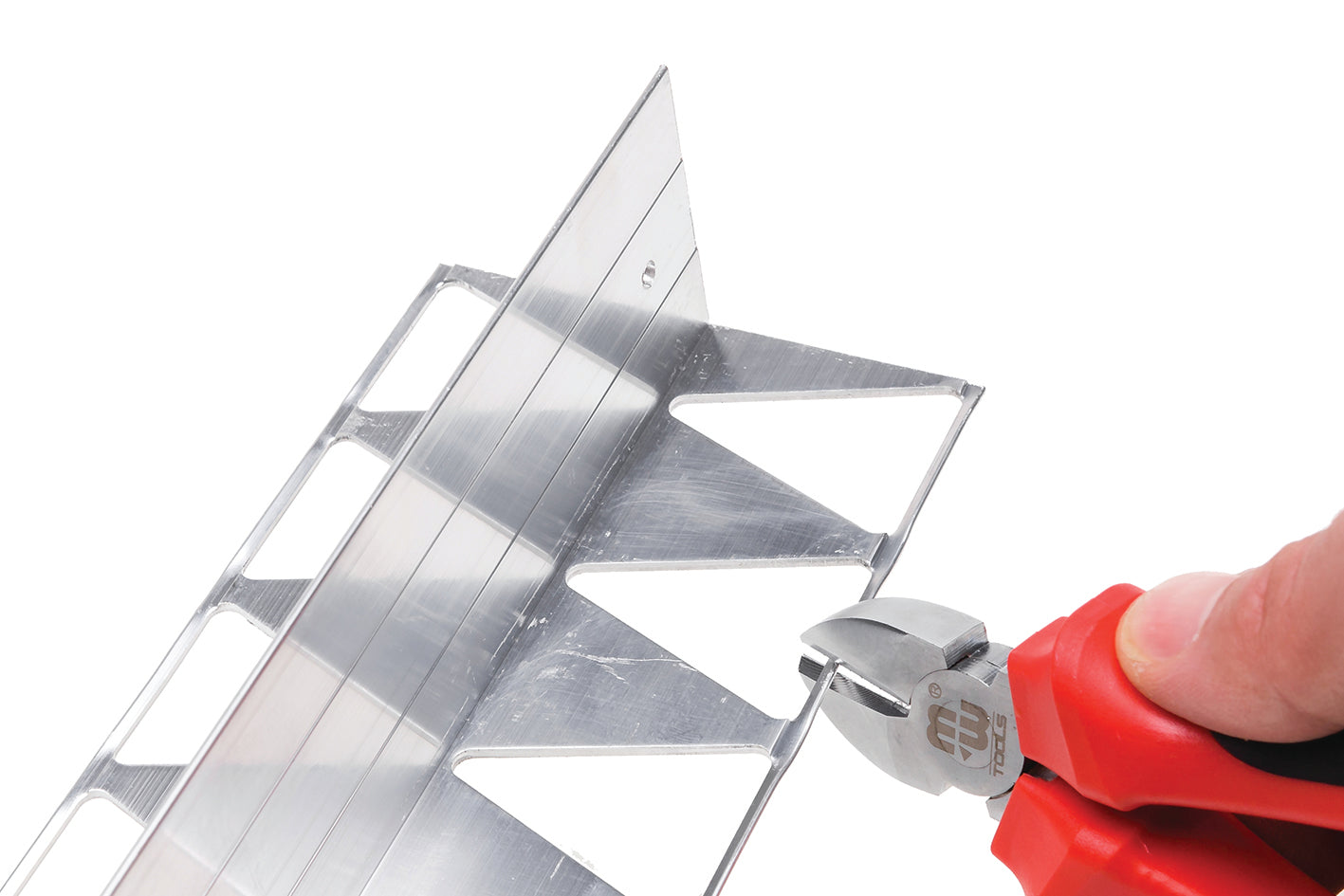 T-EDGE PRO - Aluminium. Doos met 20 stuks incl. 20 connectors Box