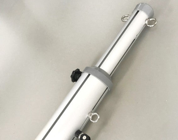 Aluminium paal voor bevestiging schaduwdoek