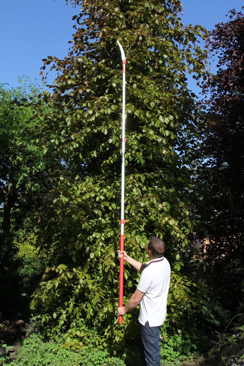 ARS Telescoopsteel EXP 141-329cm, rood/grijs