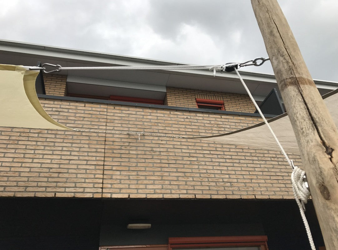 Bevestigingsmateriaal voor schaduwdoek