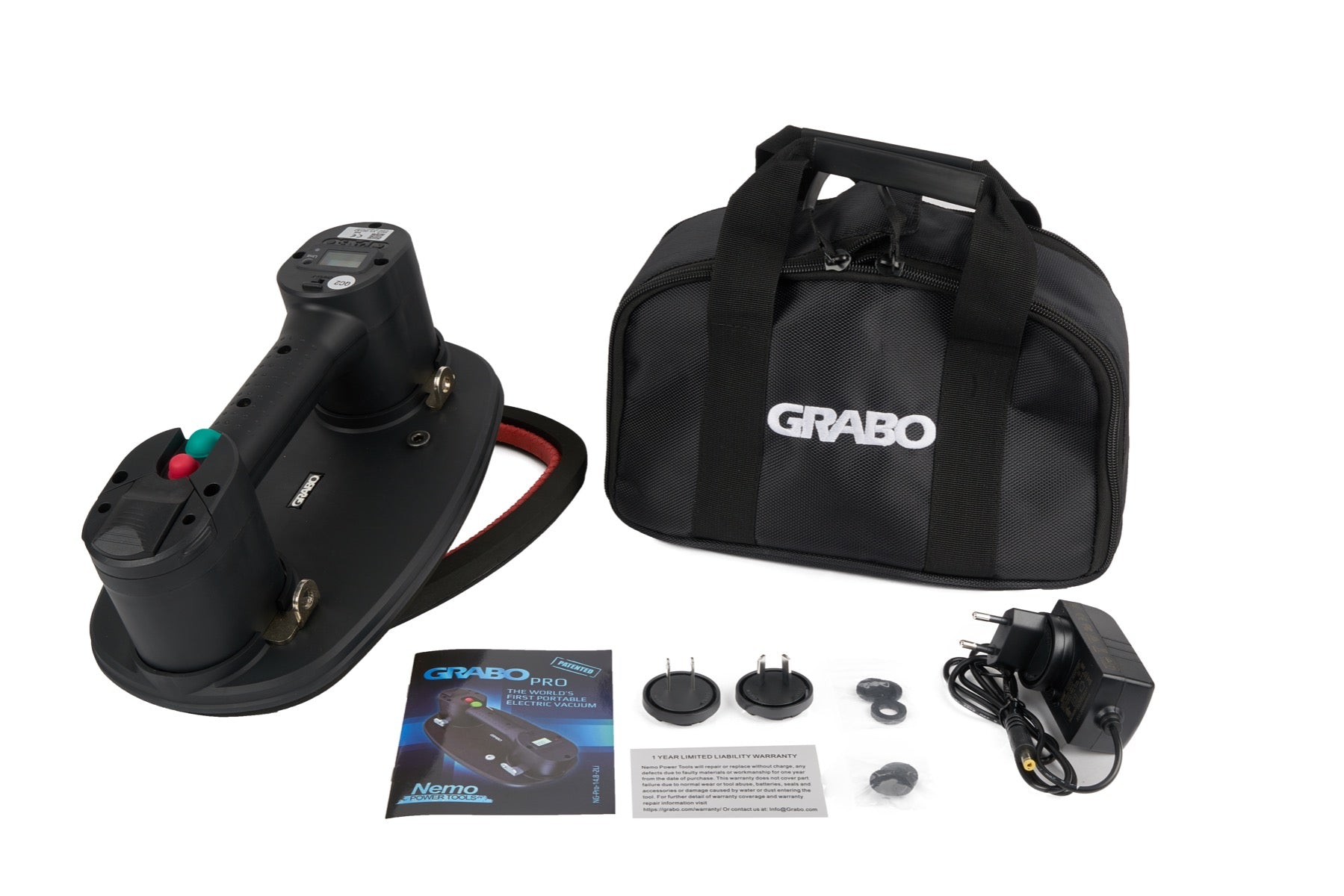 Grabo Pro in canvas beschermtas