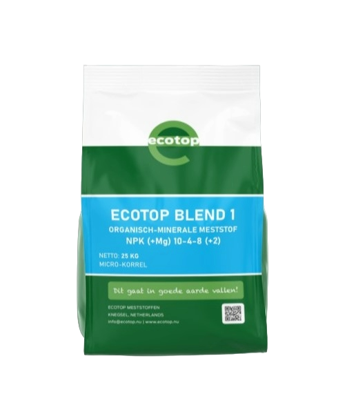 Ecotop Blend 1 25KG: 10-4-8 +2MgO