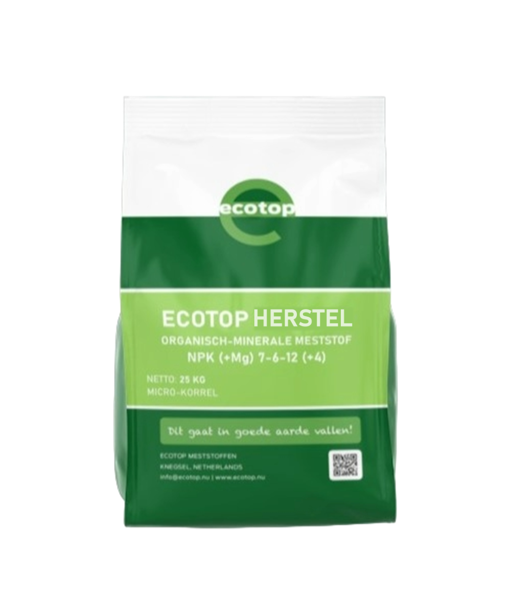 Ecotop Herstel 25KG: 7-6-12 + 4MgO