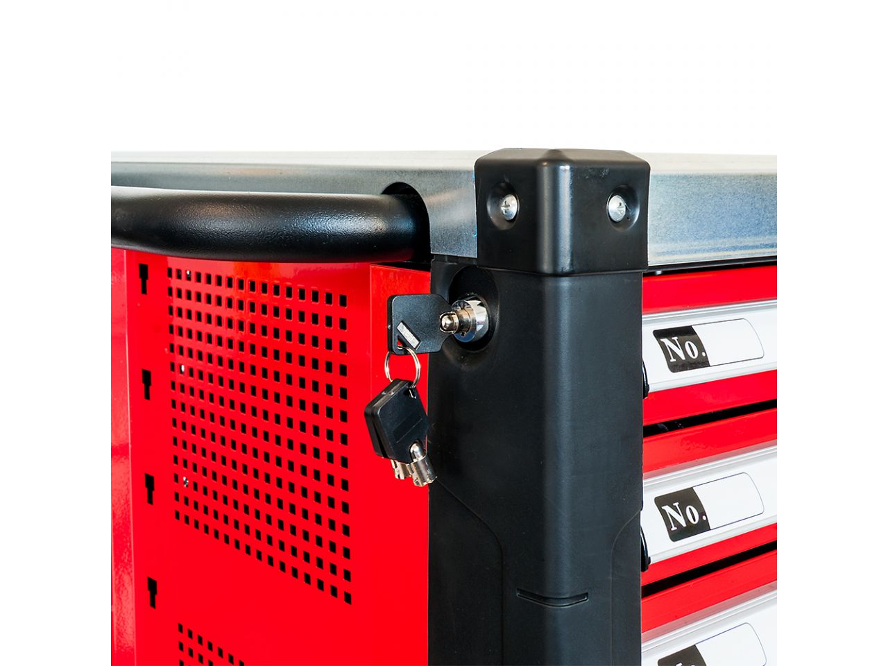 Gereedschapswagen gevuld 447 delig 16 laden