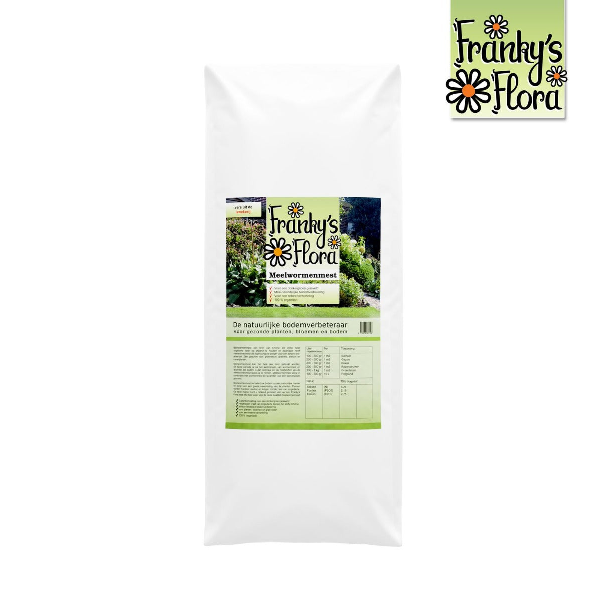 Franky's Flora Meelwormenmest 20KG