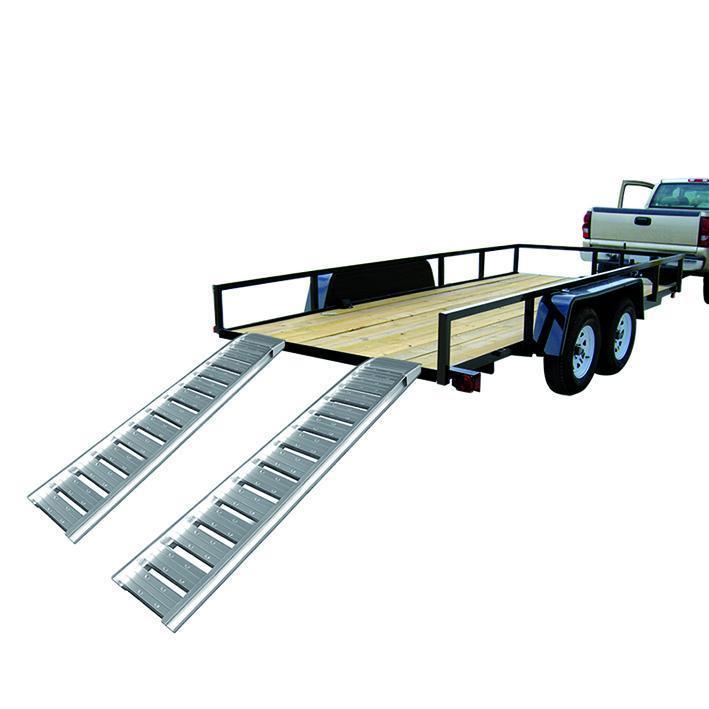 Oprijplaat aluminium (210x35 cm) - max. 500 kg