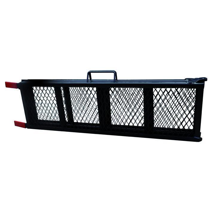 Vouwbare oprijplaat staal (203x28 cm) - max. 340 kg