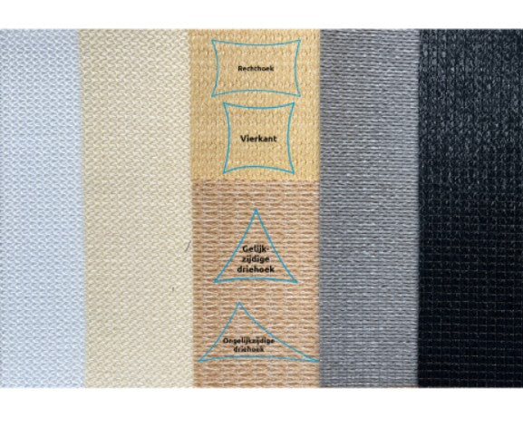 Schaduwdoek Sunfighters rechthoek | 3 x 4 m