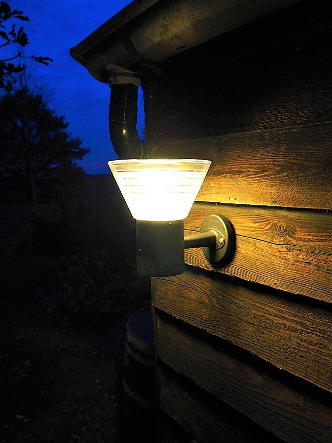 Iplux® Rome Solar Wandlamp 27cm