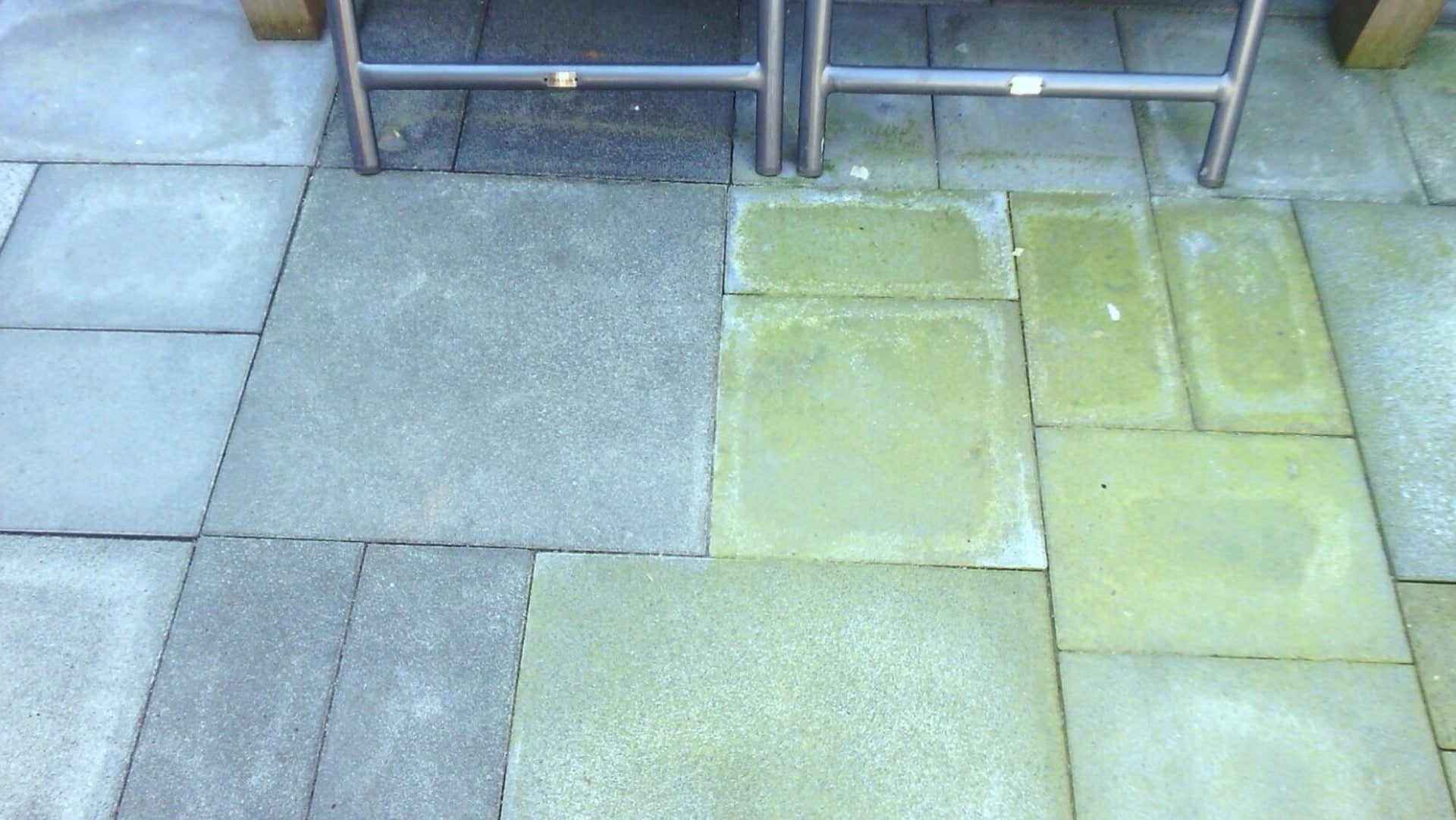 Terras en oprit reiniger