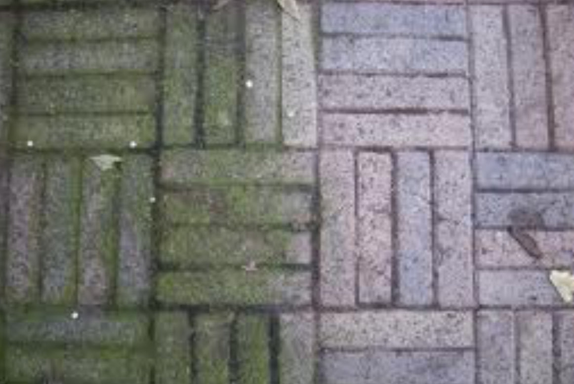 Terras en oprit reiniger