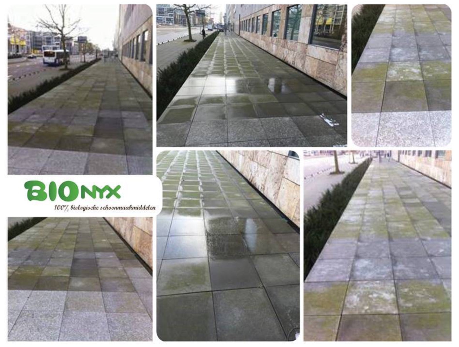 Terras en oprit reiniger